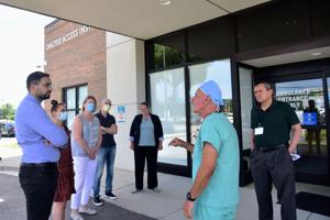 Outside doctors tour Dialysis Access Institute; RMC center continues care, teaching missions