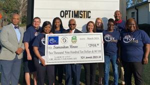 Orangeburg County School District Teachers of the Year assist Samaritan House