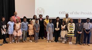 Claflin University issued a challenge Monday to 14 elementary school students who participated in the 2024 Orangeburg County School District MLK Oratory Competition earlier this year. ...
